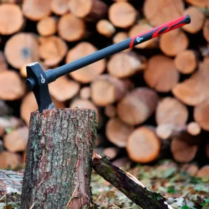 Колун кований, 2500 г, ручка з фібергласу INTERTOOL (HT-0273) UA