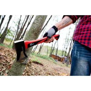 Колун кований, 1000 г, ручка з фібергласу INTERTOOL (HT-0274) UA