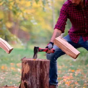 Колун кований, 1000 г, ручка з фібергласу INTERTOOL (HT-0274) UA