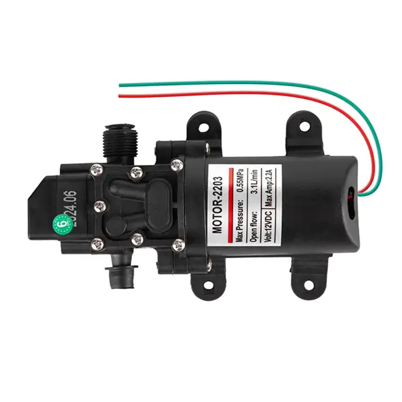 Помпа для ранцевих акумуляторних обприскувачів 12 л, 3,1 л/хв INTERTOOL (DT-9000) UA