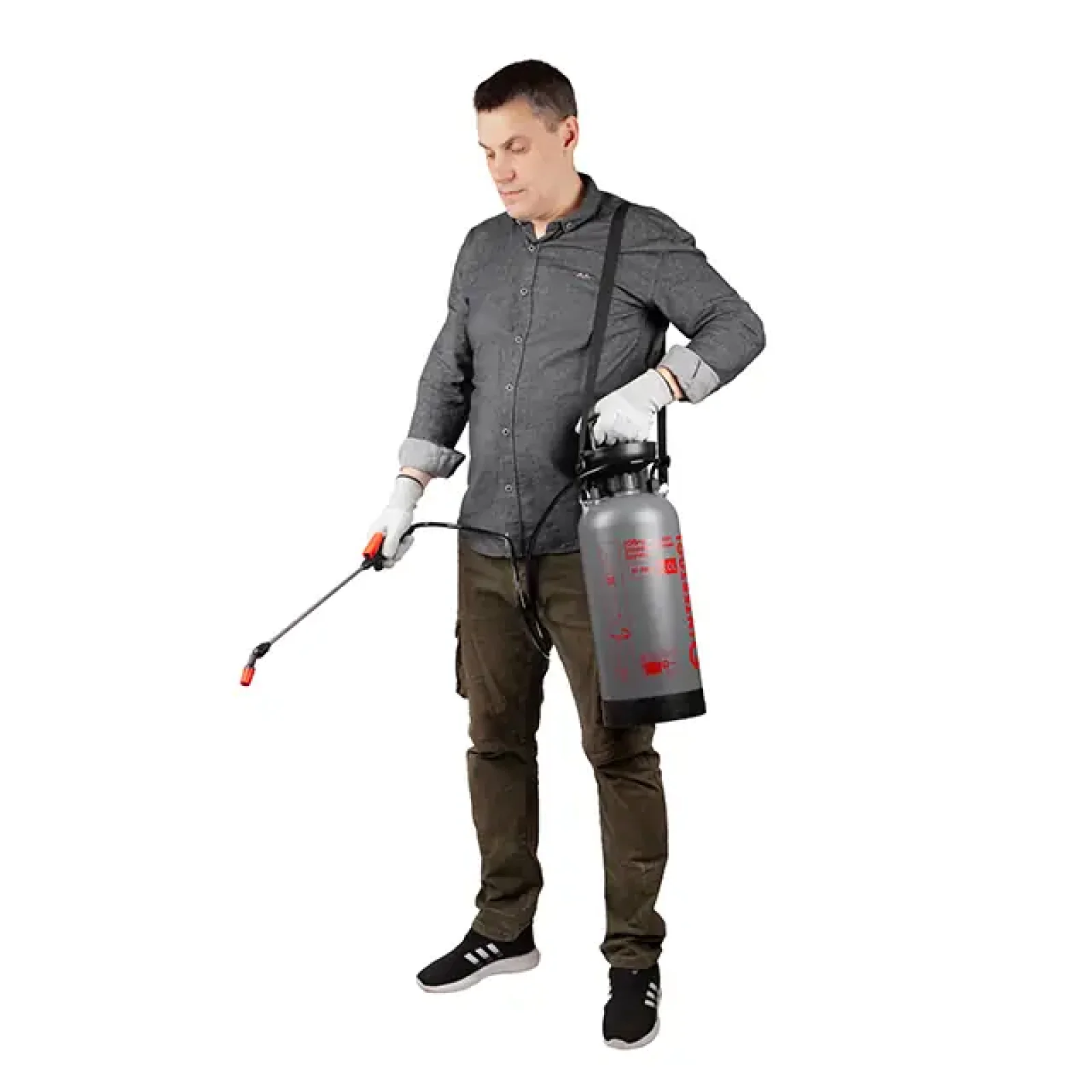 Обприскувач пневматичний ручний, 8 л INTERTOOL (FT-9006) UA