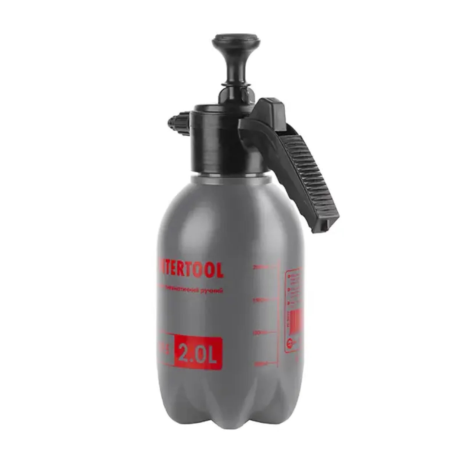 Обприскувач пневматичний ручний, 2,0 л, люкс INTERTOOL (FT-9015) UA
