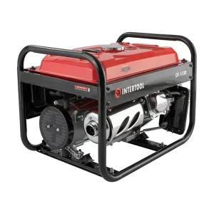 Генератор бензиновий INTERTOOL 2.8/3 кВт, 220 В, 15 л, ручний старт (DT-1130) UA