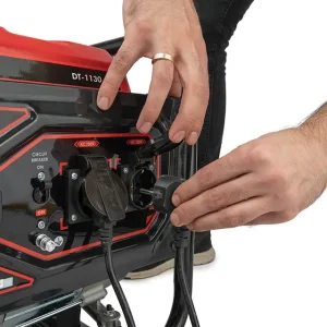 Генератор бензиновий INTERTOOL 2.8/3 кВт, 220 В, 15 л, ручний старт (DT-1130) UA