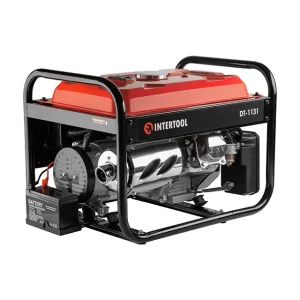 Генератор бензиновий INTERTOOL 2.8/3 кВт, 220 В, 15 л, електро+ручний старт (DT-1131) UA