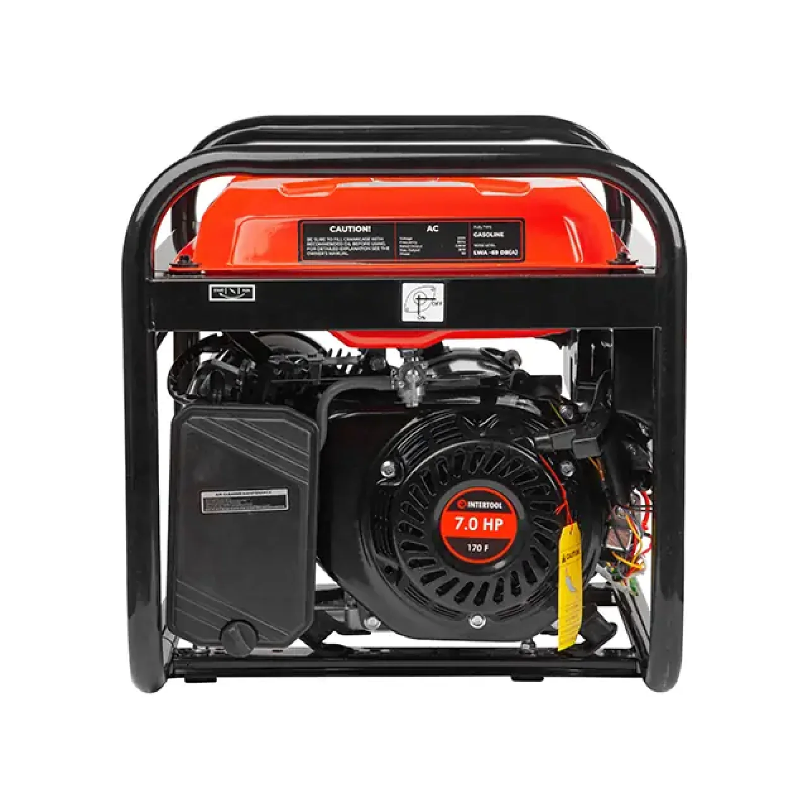 Генератор бензиновий INTERTOOL 2.8/3 кВт, 220 В, 15 л, електро+ручний старт (DT-1131) UA