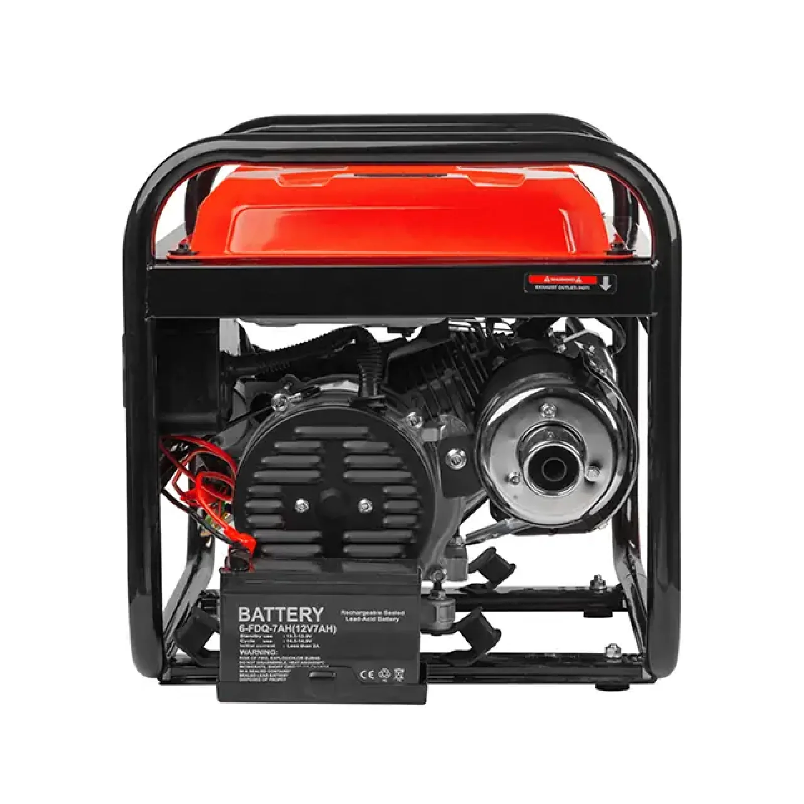 Генератор бензиновий INTERTOOL 2.8/3 кВт, 220 В, 15 л, електро+ручний старт (DT-1131) UA
