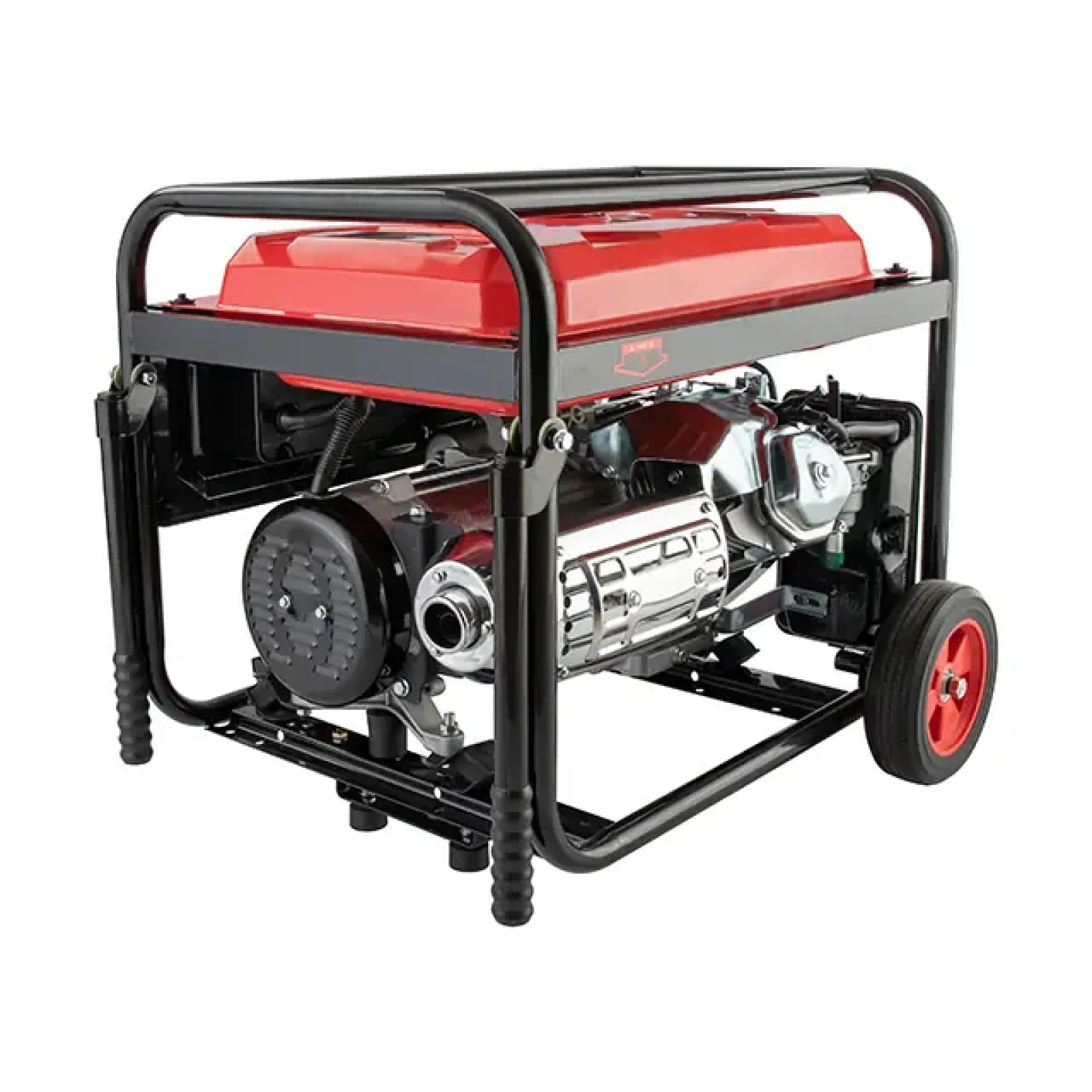 Генератор бензиновий INTERTOOL 5/5.5 кВт, 220 В, 25 л, електро+ручний старт (DT-1156) UA