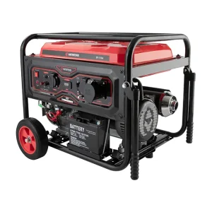 Генератор бензиновий INTERTOOL 5/5.5 кВт, 220 В, 25 л, електро+ручний старт (DT-1156) UA