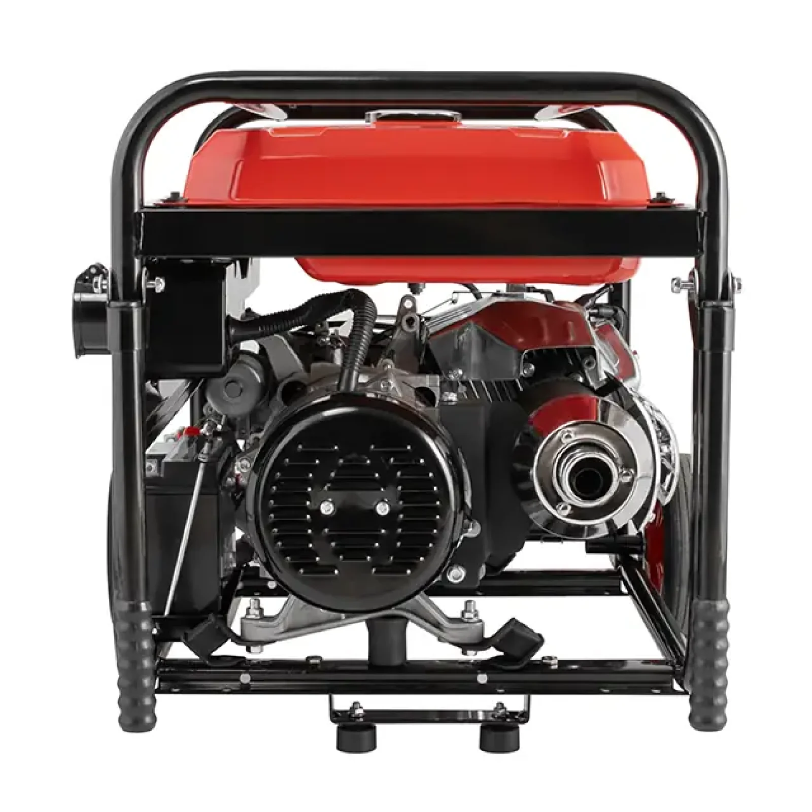 Генератор бензиновий INTERTOOL 5/5.5 кВт, 220 В, 25 л, електро+ручний старт (DT-1156) UA