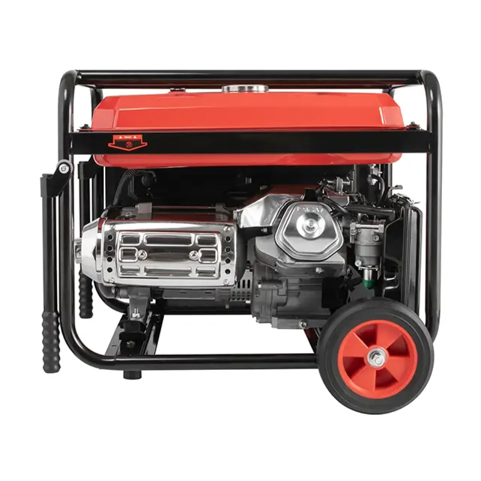 Генератор бензиновий INTERTOOL 5/5.5 кВт, 220 В, 25 л, електро+ручний старт (DT-1156) UA