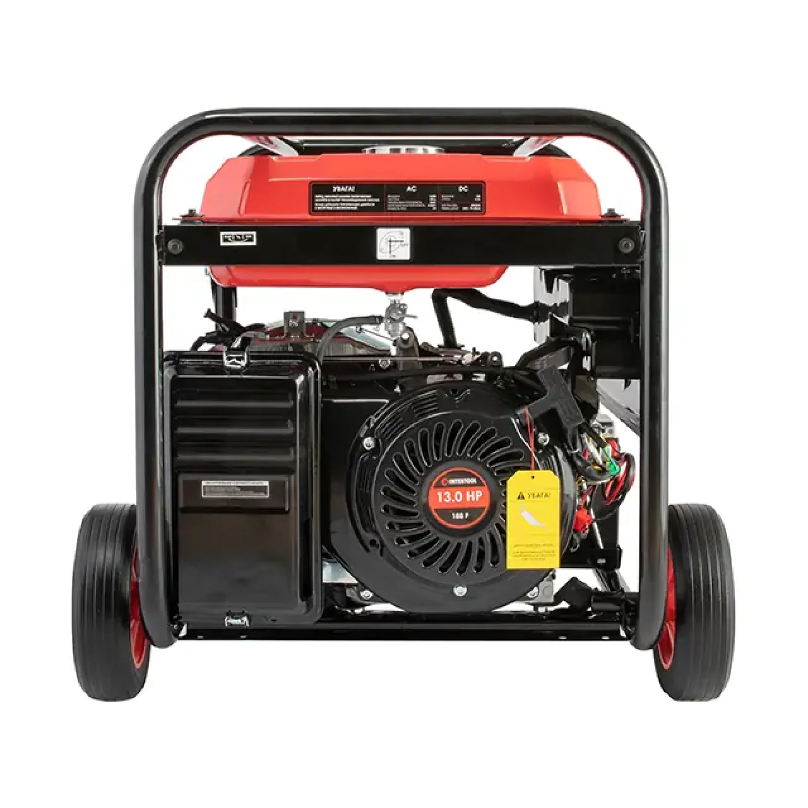 Генератор бензиновий INTERTOOL 5/5.5 кВт, 220 В, 25 л, електро+ручний старт (DT-1156) UA