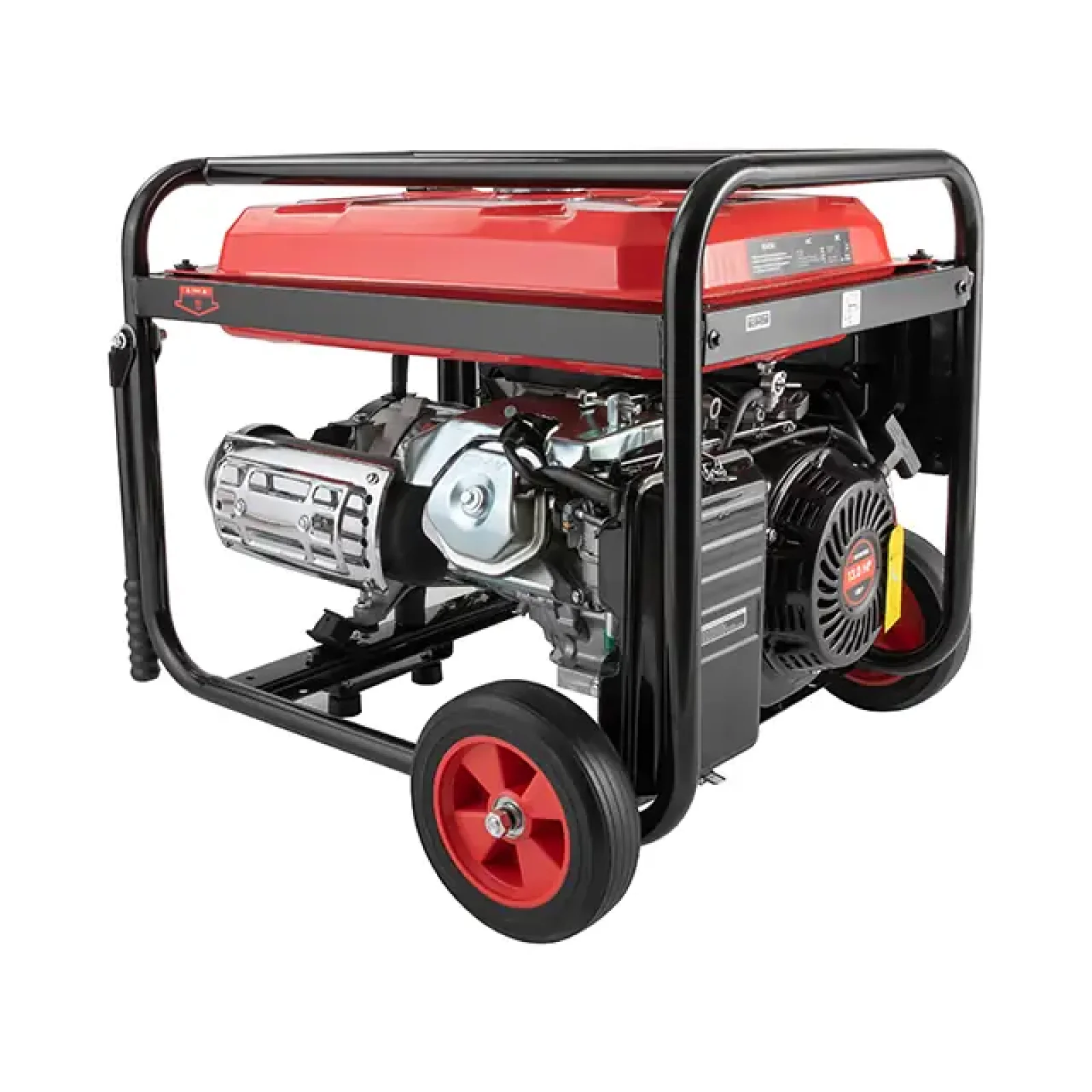 Генератор бензиновий INTERTOOL 7,0/7,5 кВт, 220 В, 25 л, електро/ручний старт (DT-1175) UA