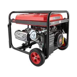 Генератор бензиновий INTERTOOL 7,0/7,5 кВт, 220 В, 25 л, електро/ручний старт (DT-1175) UA