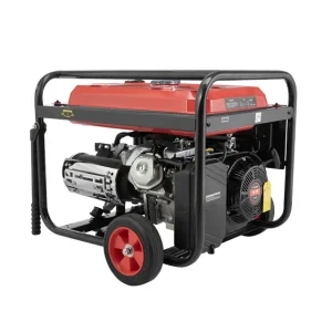 Генератор бензиновий INTERTOOL 8,0/8,5 кВт, 380/220 В, 25 л, електро/ручний старт (DT-1186) UA