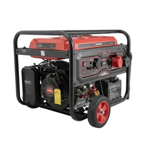 Генератор бензиновий INTERTOOL 8,0/8,5 кВт, 380/220 В, 25 л, електро/ручний старт (DT-1186) UA