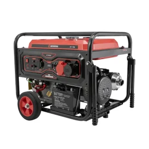 Генератор бензиновий INTERTOOL 8,0/8,5 кВт, 380/220 В, 25 л, електро/ручний старт (DT-1186) UA