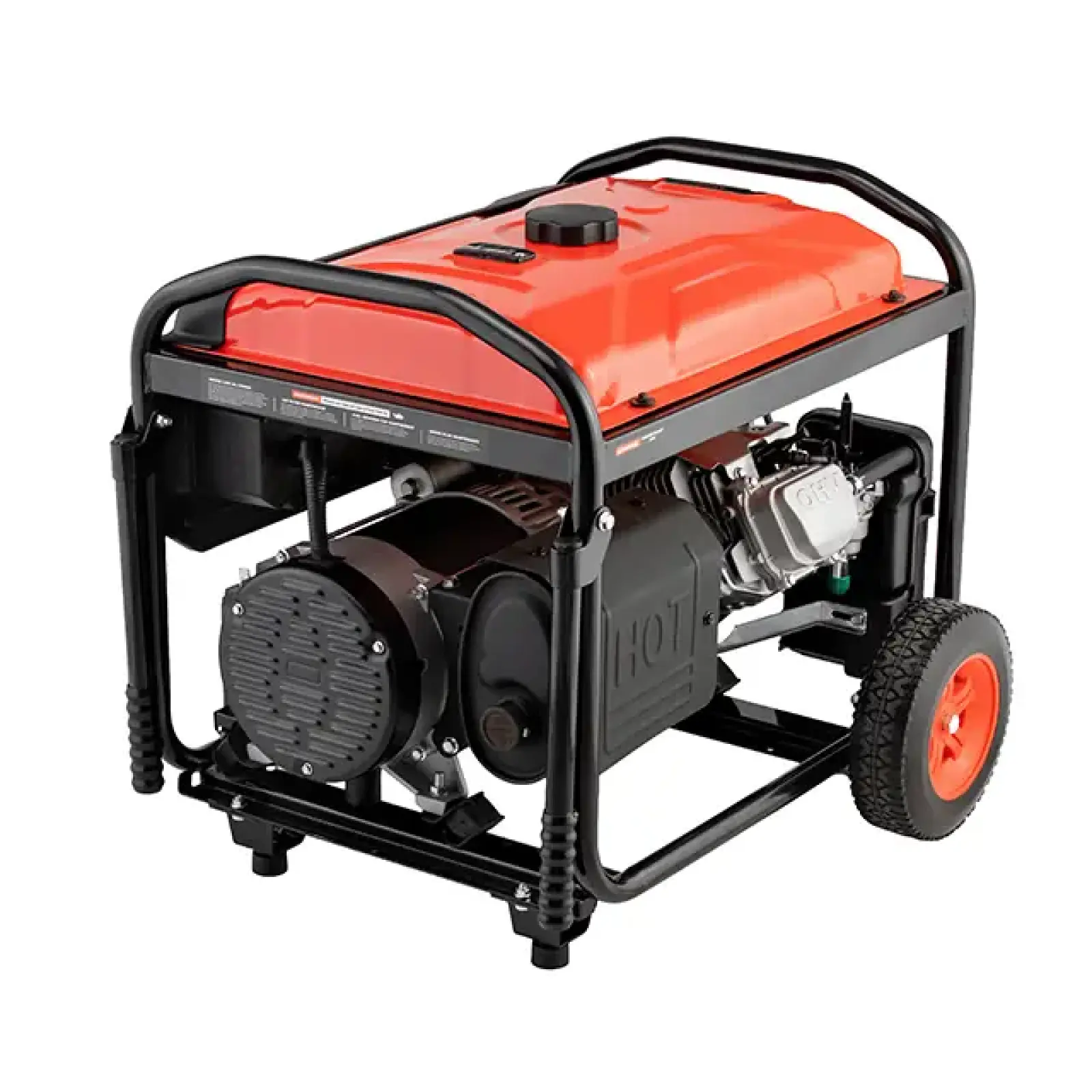 Генератор бензиновий 9/10 кВт, 400/230 В, DUAL POWER, бак 25 л, електро/ручний старт, мідна обмотка, STORM INTERTOOL (DT-1196) UA