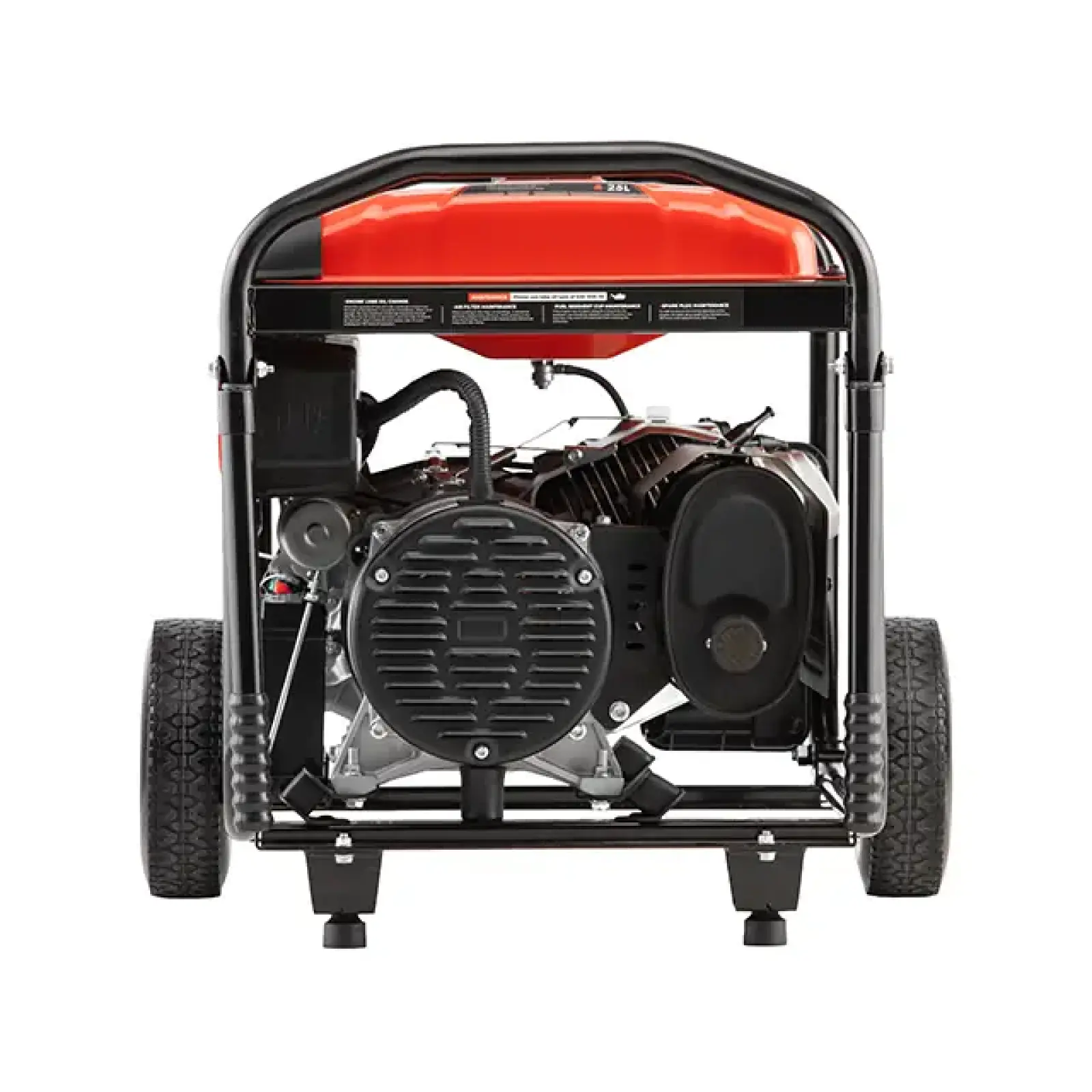 Генератор бензиновий 9/10 кВт, 400/230 В, DUAL POWER, бак 25 л, електро/ручний старт, мідна обмотка, STORM INTERTOOL (DT-1196) UA