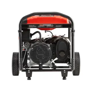 Генератор бензиновий 9/10 кВт, 400/230 В, DUAL POWER, бак 25 л, електро/ручний старт, мідна обмотка, STORM INTERTOOL (DT-1196) UA