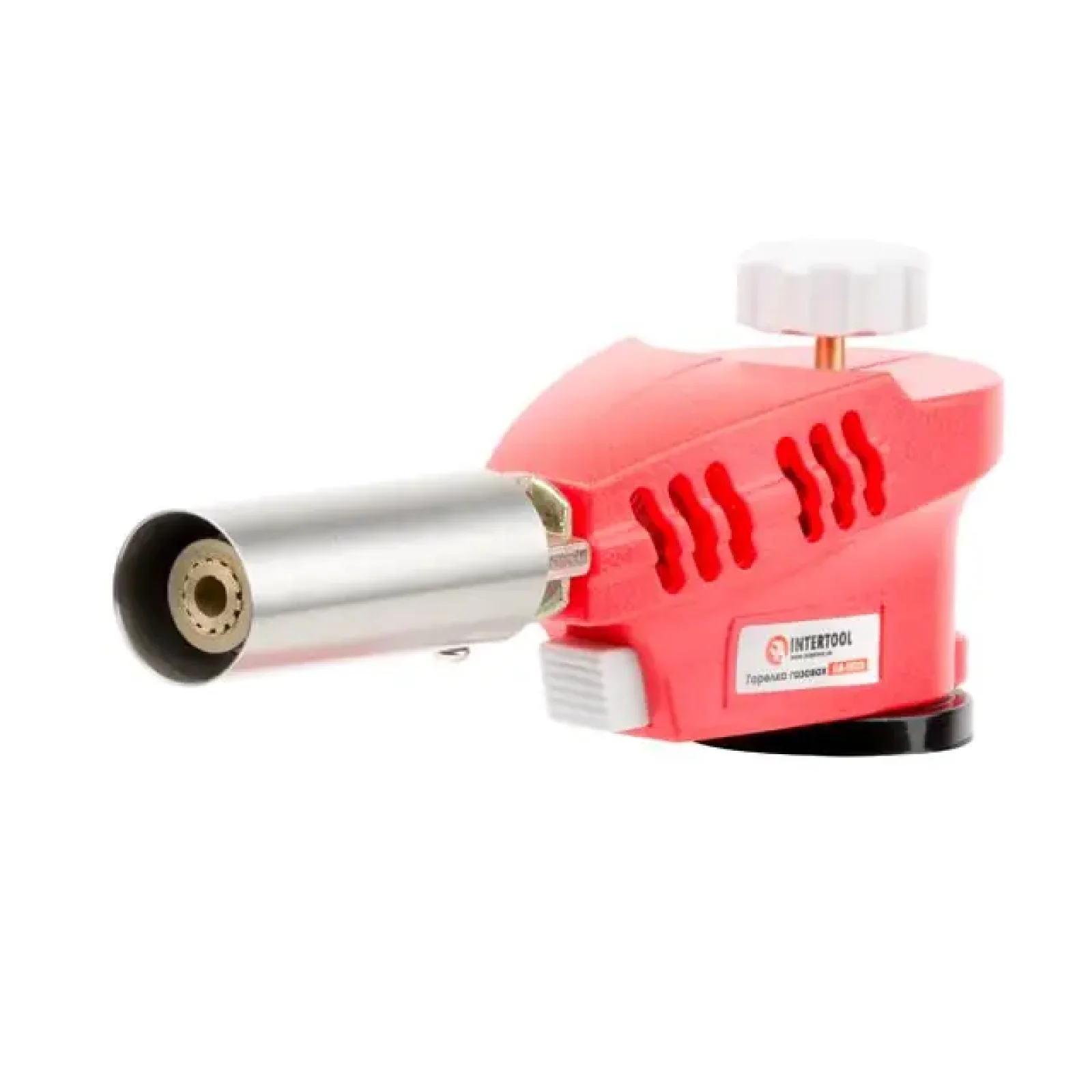Пальник газовий з п'єзозапалюванням. INTERTOOL (GB-0023) UA