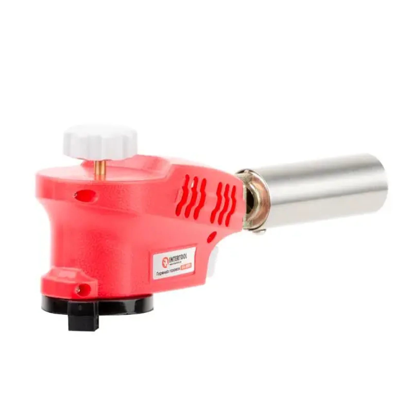 Пальник газовий з п'єзозапалюванням. INTERTOOL (GB-0023) UA