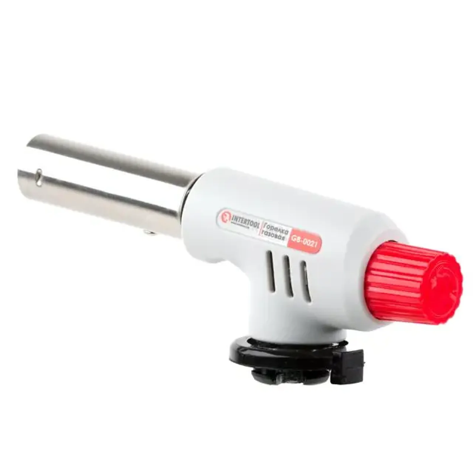 Пальник газовий з п'єзозапалюванням INTERTOOL (GB-0021) UA