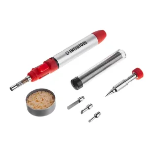 Мікропальник 12 мл, комплект аксесуарів 7 од. INTERTOOL (GB-0005) UA