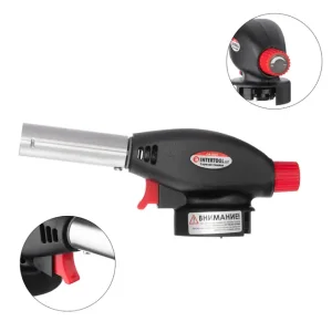 Пальник газовий з п'єзозапалюванням INTERTOOL (GB-0020) UA