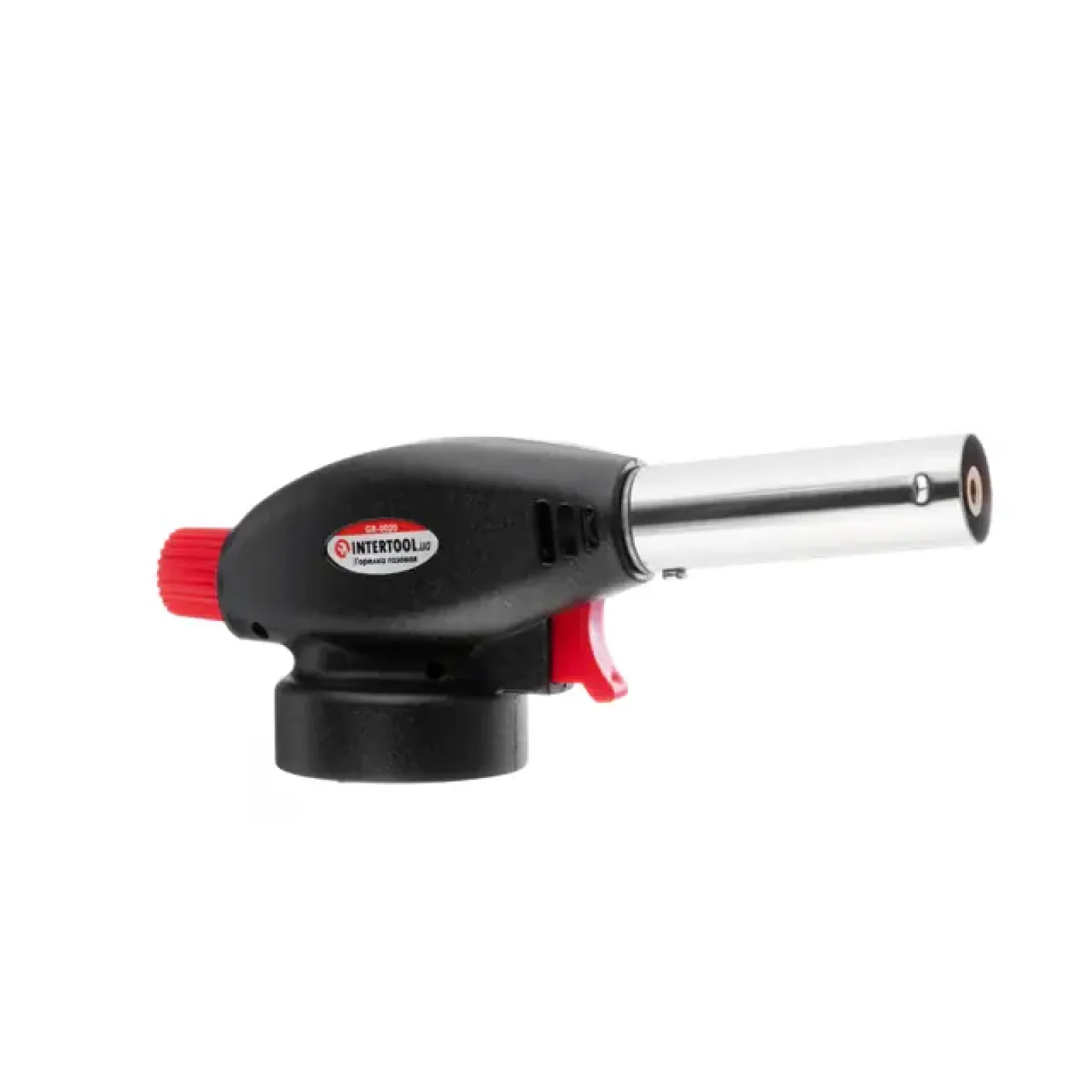 Пальник газовий з п'єзозапалюванням INTERTOOL (GB-0020) UA