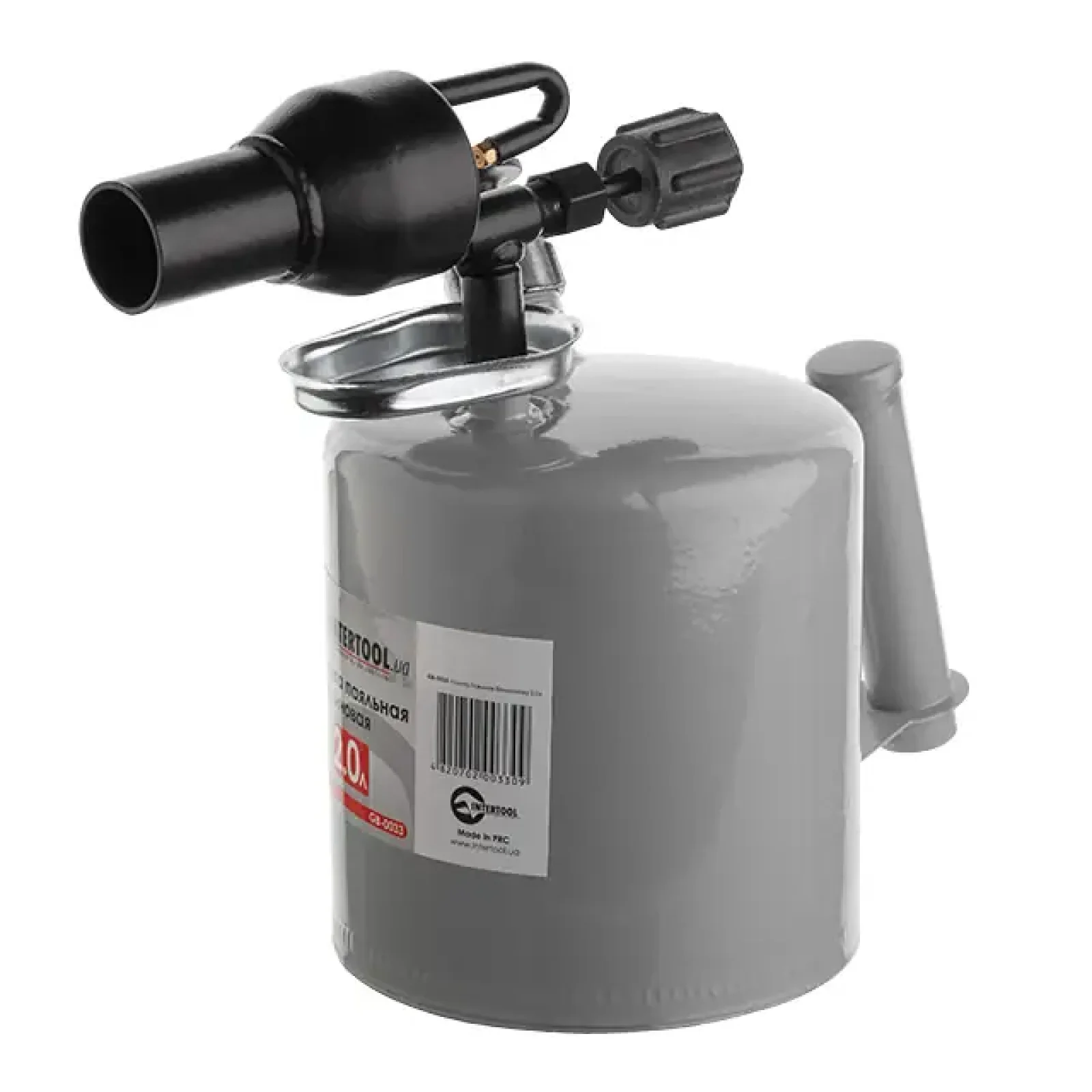 Лампа паяльна бензинова 2.0 л INTERTOOL (GB-0033) UA
