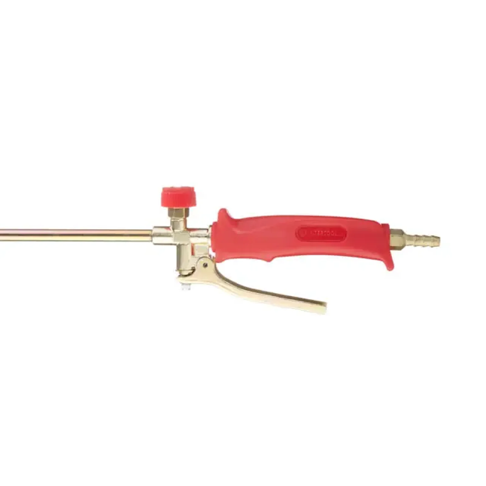 Пальник газовий, з регулятором та клапаном, 715 мм, сопло 125 мм, Ø - 60 мм INTERTOOL (GB-0046) UA