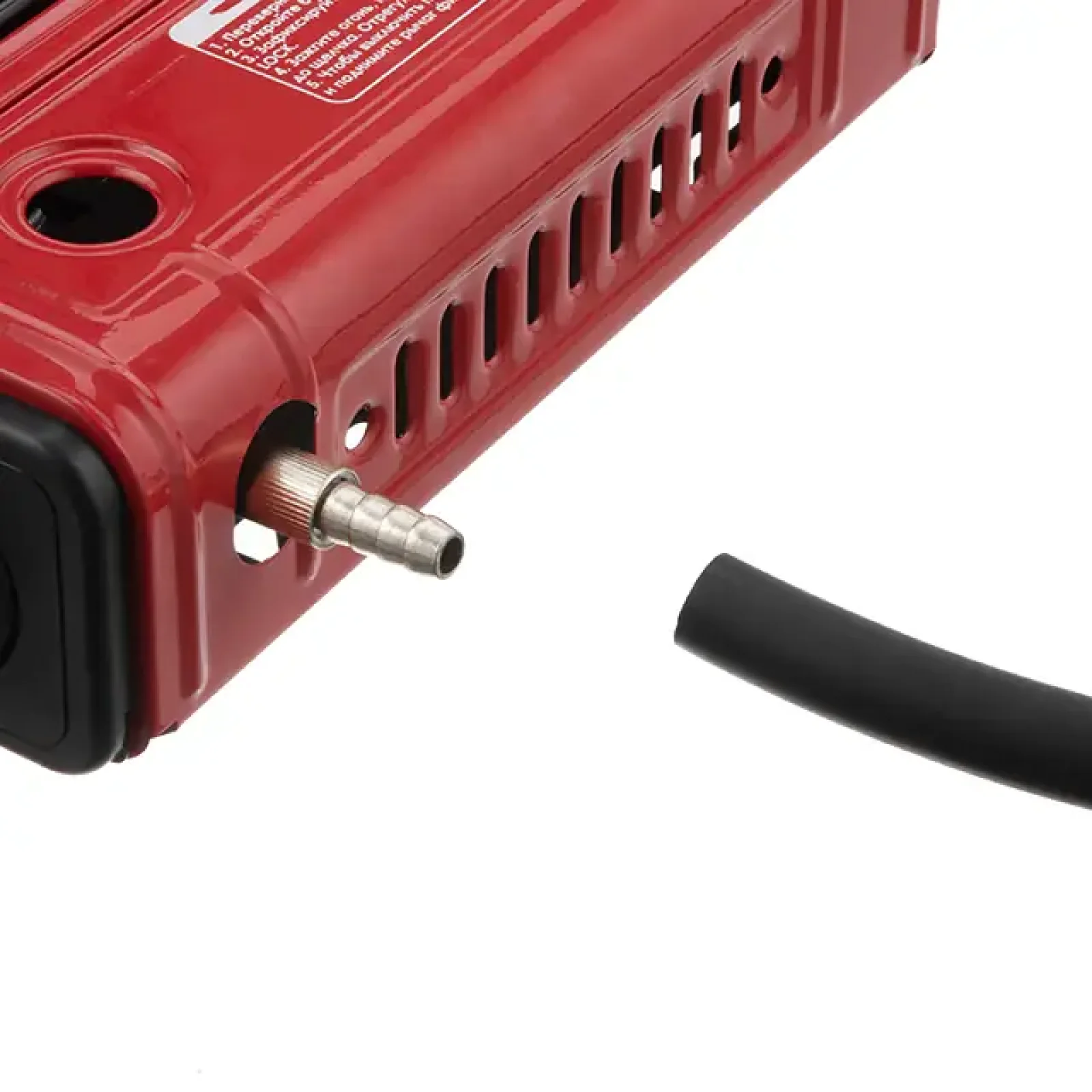 Плитка газова одноконфорочна, п'єзопідпалювання, під газові балони бутан і пропан-бутан INTERTOOL (GS-0001) UA