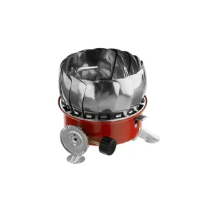 Пальник газовий туристичний з захистом від вітру INTERTOOL (GS-0011) UA