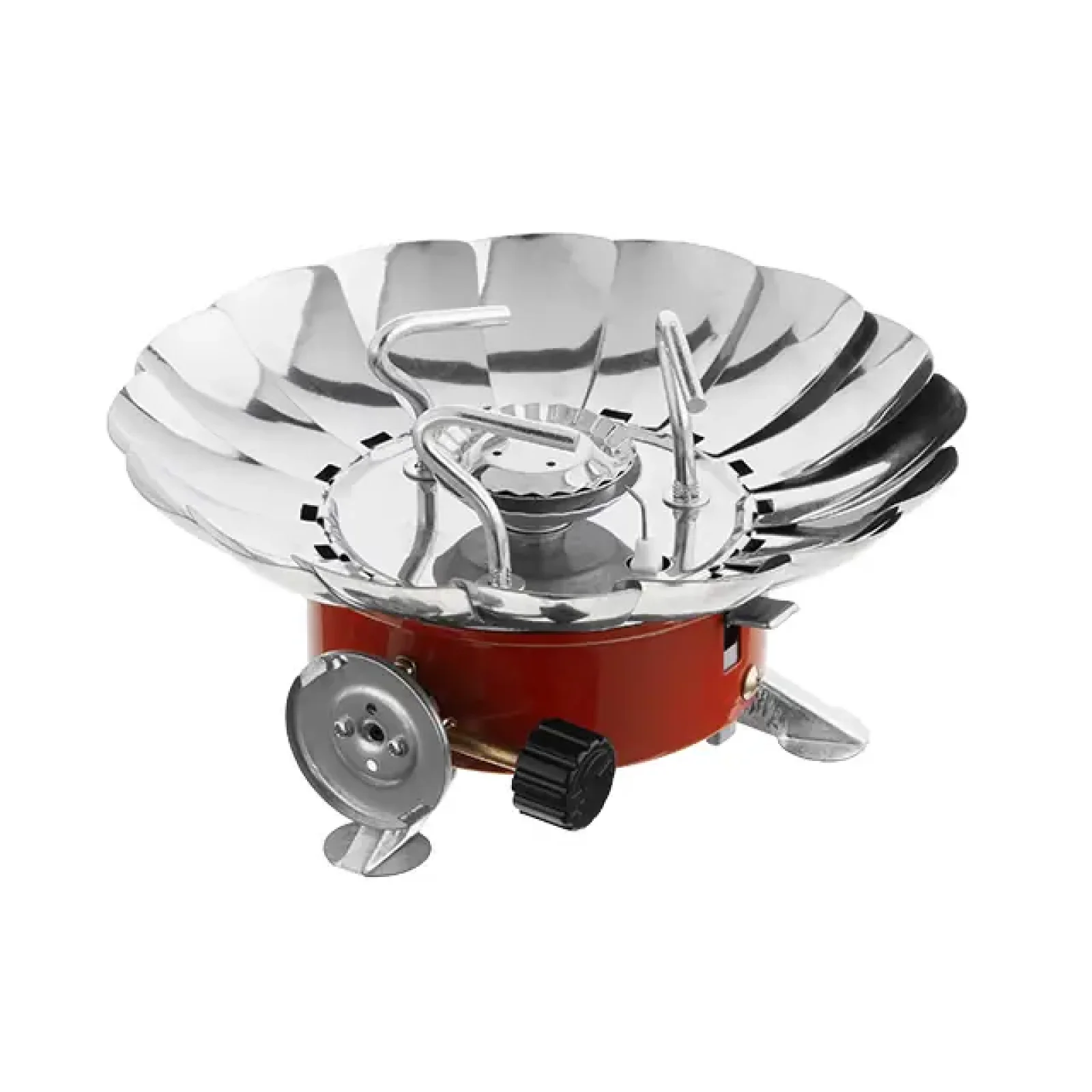 Пальник газовий туристичний з захистом від вітру INTERTOOL (GS-0011) UA