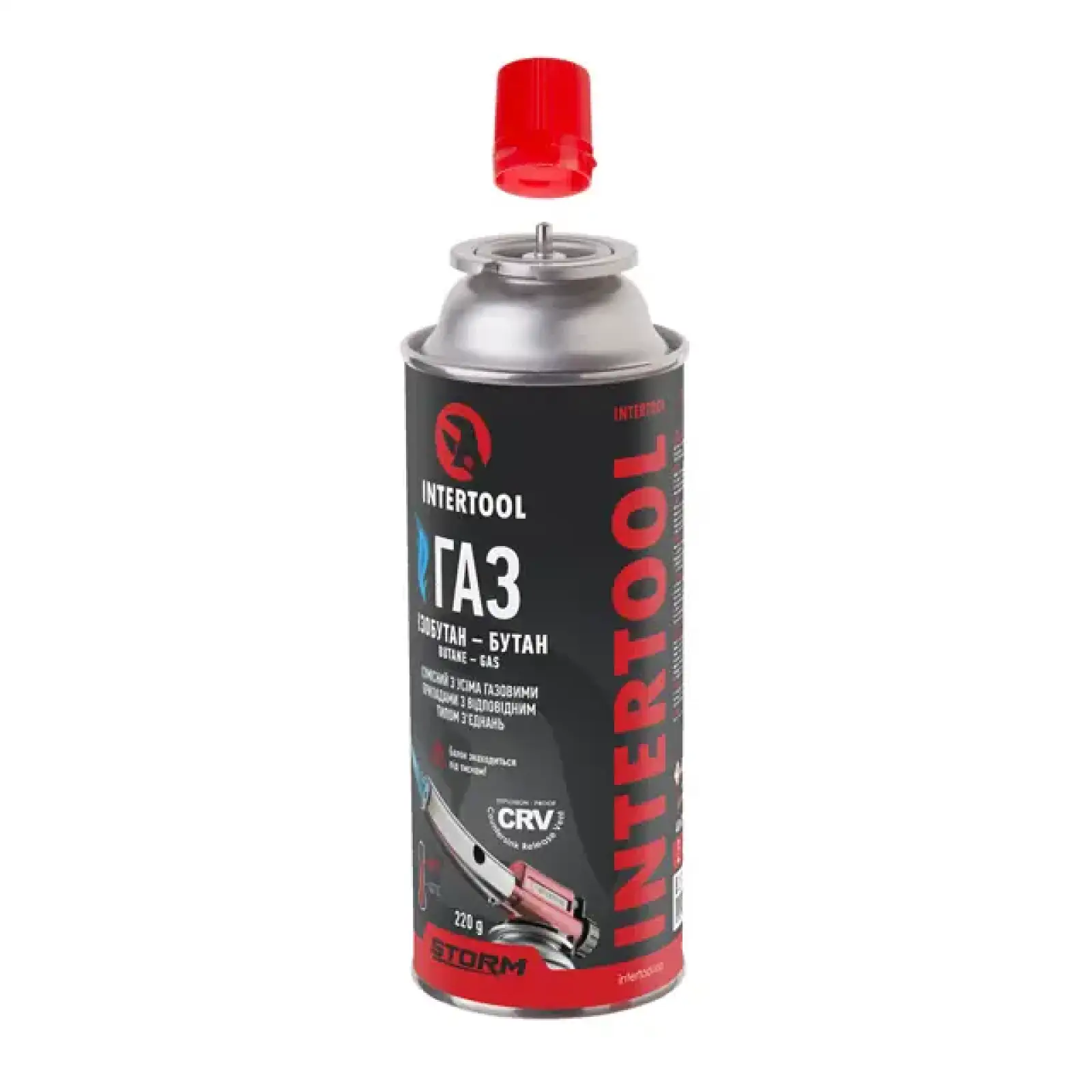 Балон газовий 220 г. STORM INTERTOOL (GS-0022) UA