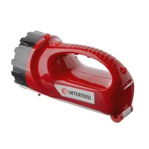 Ліхтар акумуляторний, 1 LED 5 Вт + 15 SMD INTERTOOL (LB-0101) UA