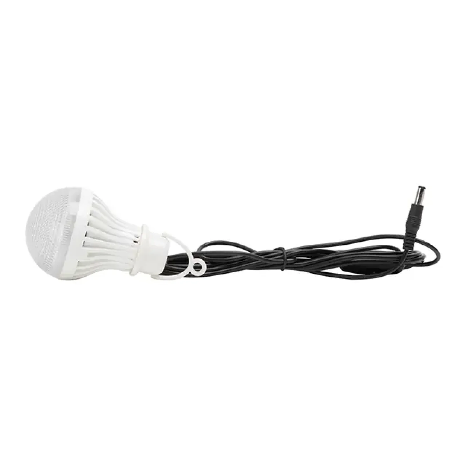 Ліхтар акумуляторний 1 LED 5 Вт + 22 SMD, 6 функцій, сонячна панель, 3 виносні LED-лампи (кабель 3 м), радіо, заряджання гаджетів, слот microSD INTERTOOL (LB-0104) UA