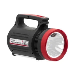 Ліхтар акумуляторний 1 LED 5 Вт + 22 SMD, сонячна панель, 2 виносні LED-лампи, заряджання гаджетів INTERTOOL (LB-0105) UA