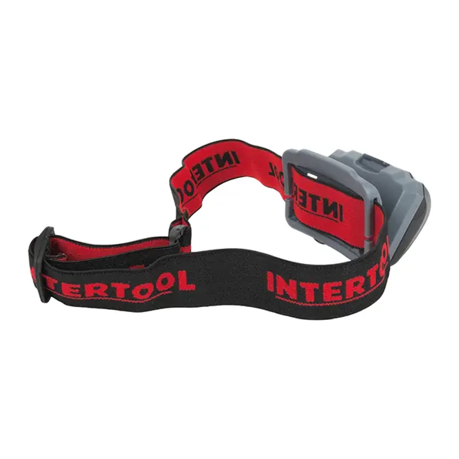 Ліхтар налобний світлодіодний, пиловологозахищений корпус, 4 режими роботи, 1 Вт + 2 LED, 80 лм, батарейки 3 ААА INTERTOOL (LB-0302) UA