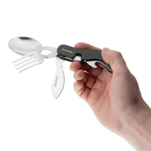 Мультиінструмент туристичний, 5 в 1, чохол INTERTOOL (HT-0543) UA