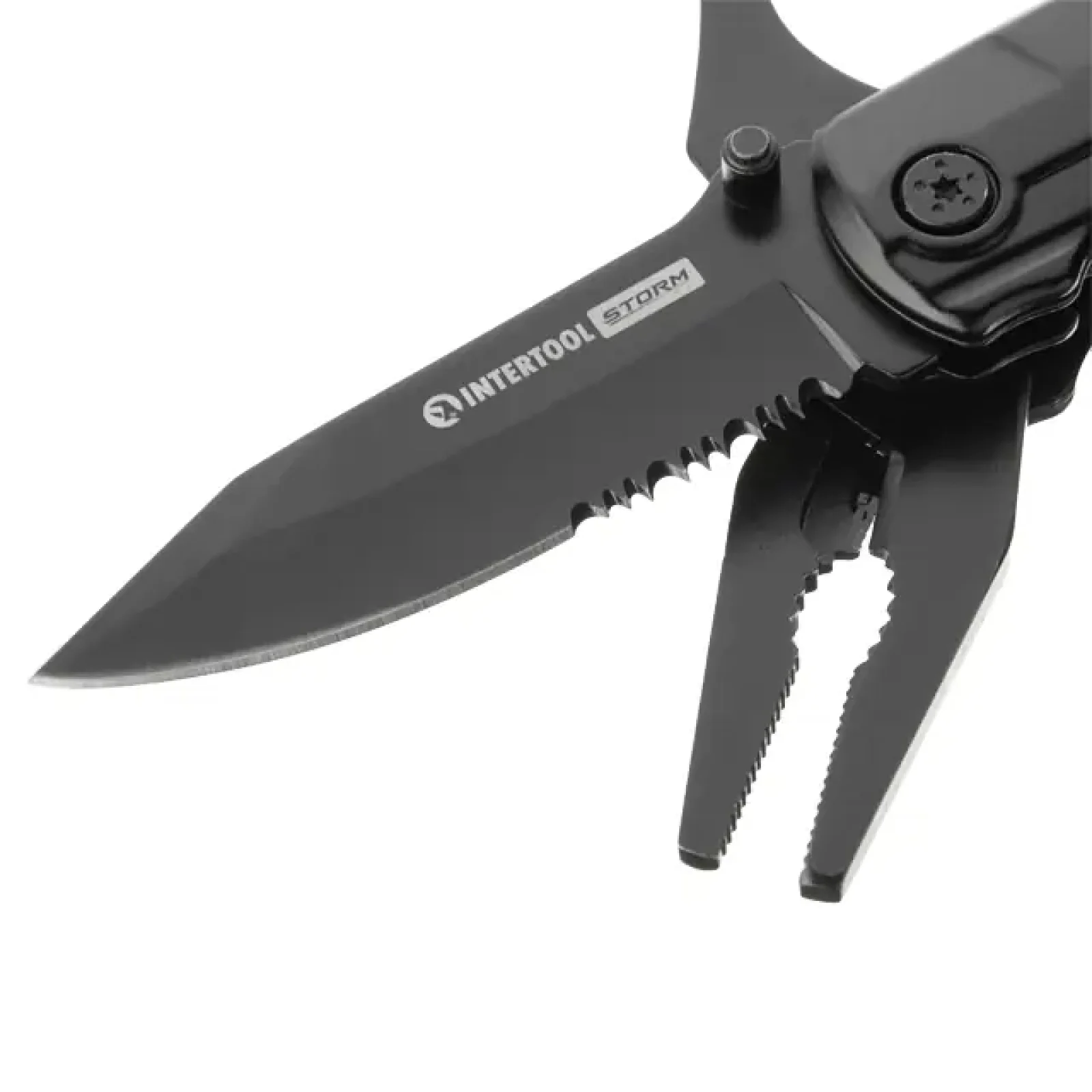 Мультиінструмент, 8 в 1, чохол, Blackstone, STORM INTERTOOL (HT-0545) UA