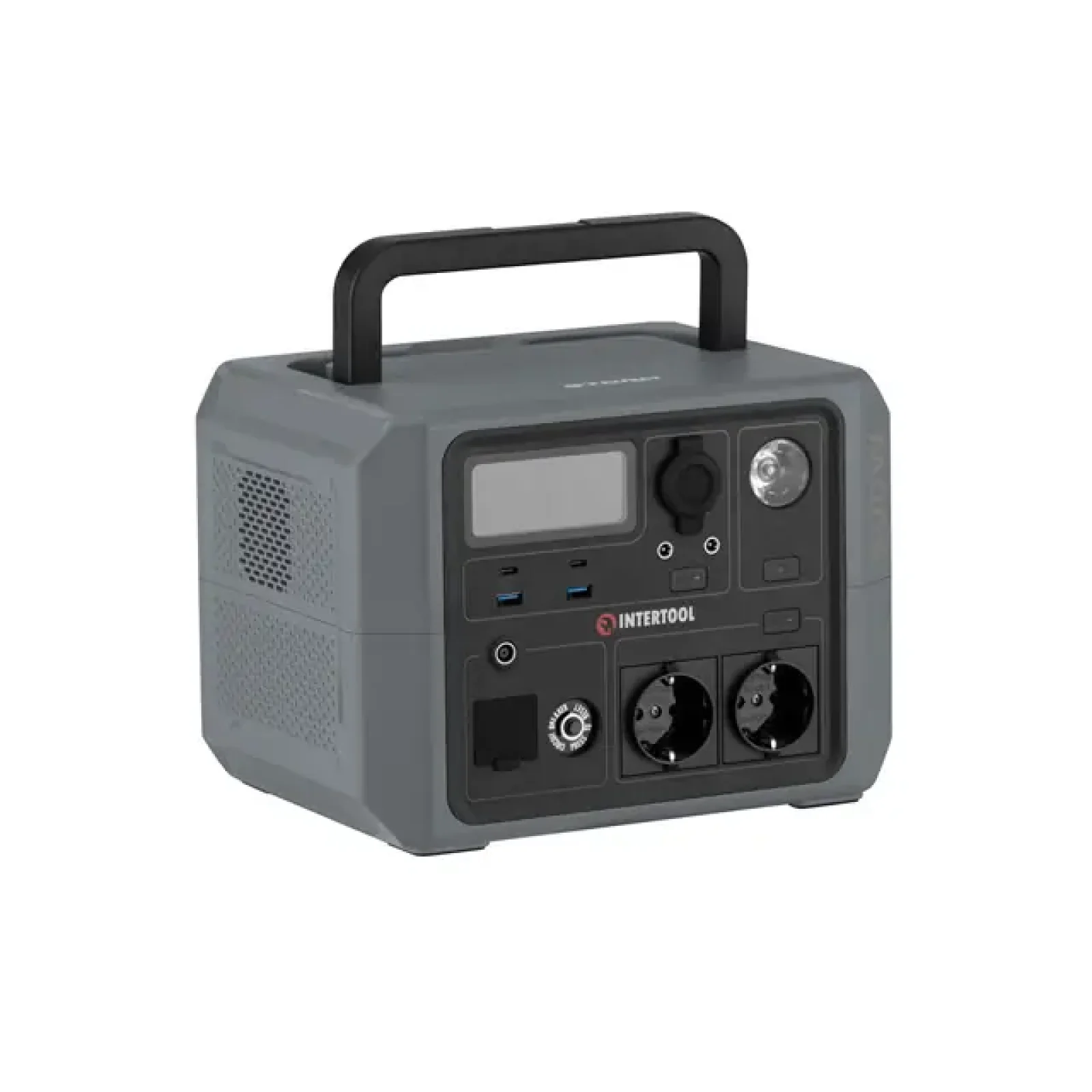 Станція зарядна INTERTOOL 0,6 кВт, 537,6 Втг, LiFePO4 (WT-7001) UA