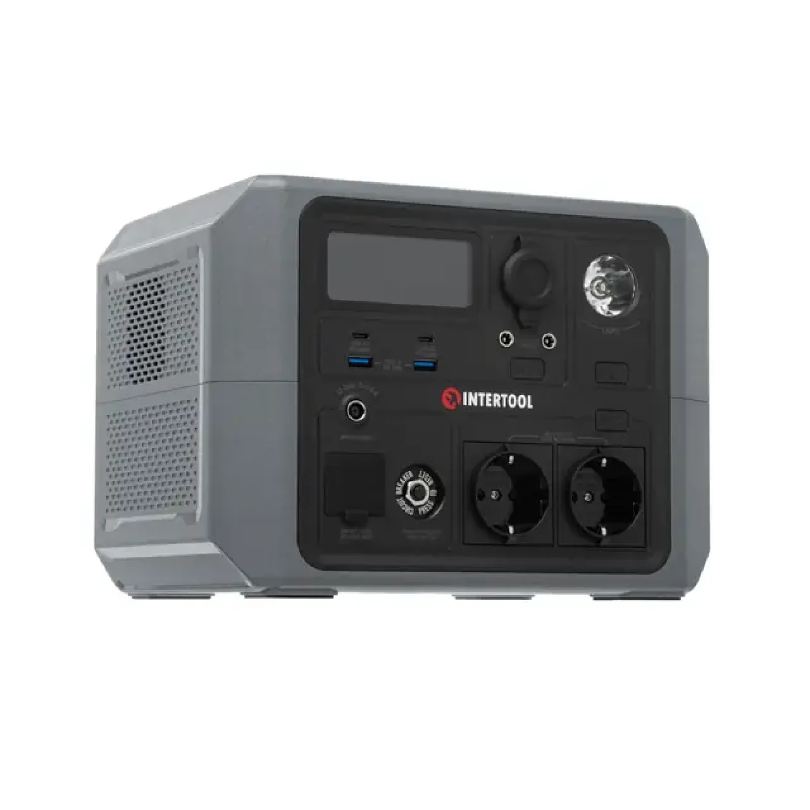 Станція зарядна INTERTOOL 0,6 кВт, 537,6 Втг, LiFePO4 (WT-7001) UA