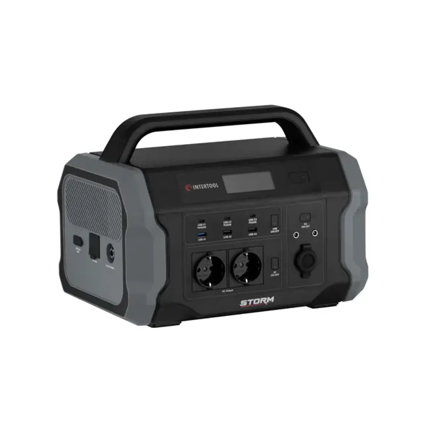 Станція зарядна INTERTOOL 1,2 кВт, 1120 Втг, LiFePO4 (WT-7002) UA