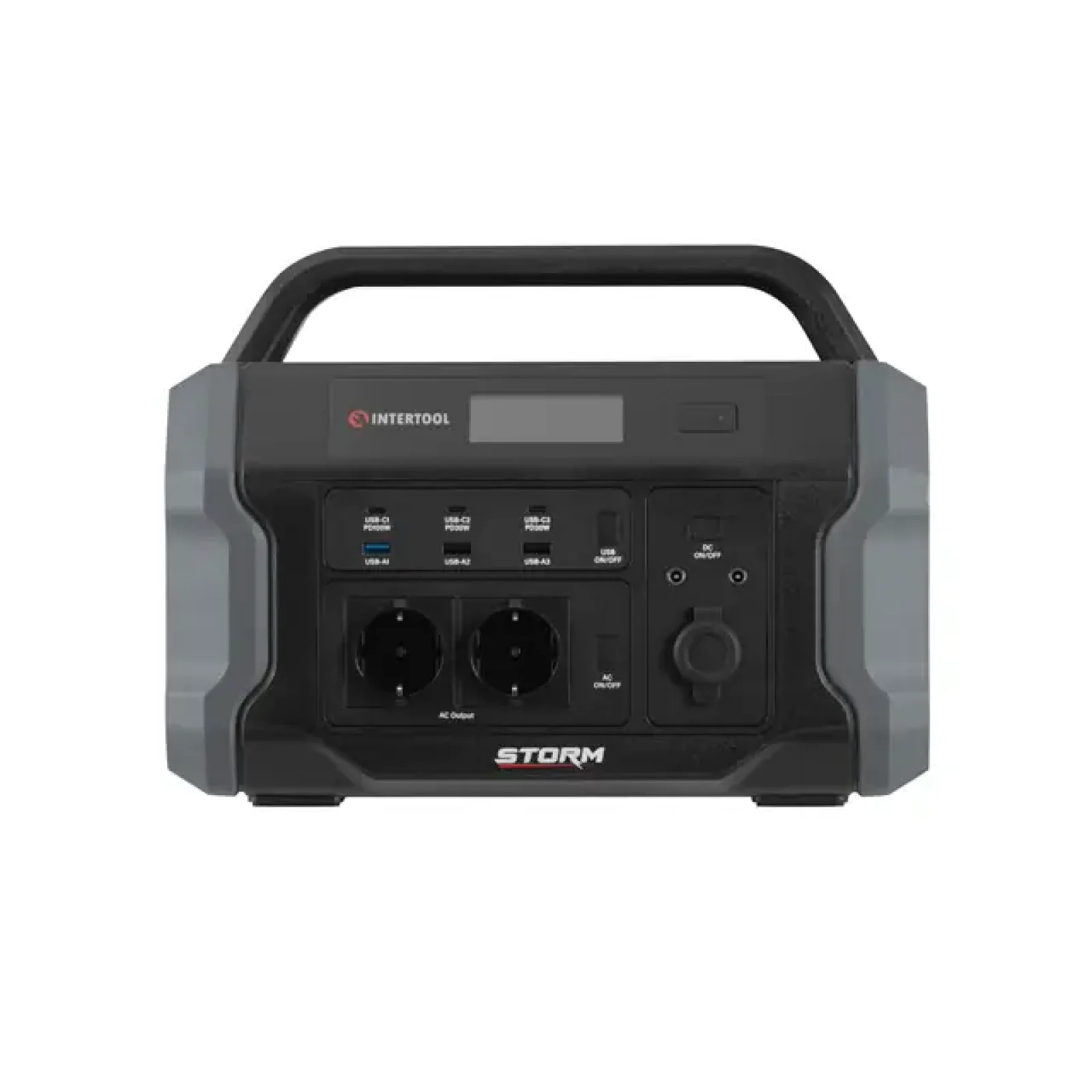 Станція зарядна INTERTOOL 1,2 кВт, 1120 Втг, LiFePO4 (WT-7002) UA