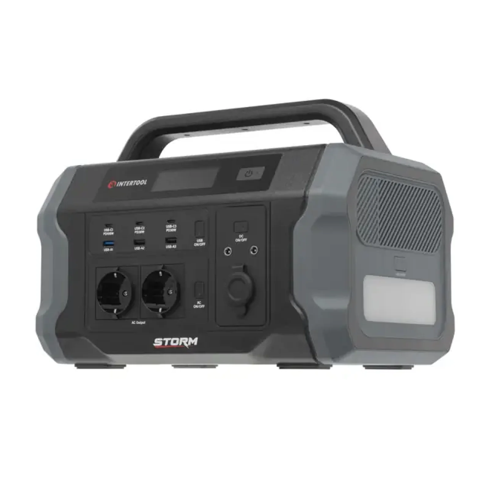 Станція зарядна INTERTOOL 1,2 кВт, 1120 Втг, LiFePO4 (WT-7002) UA