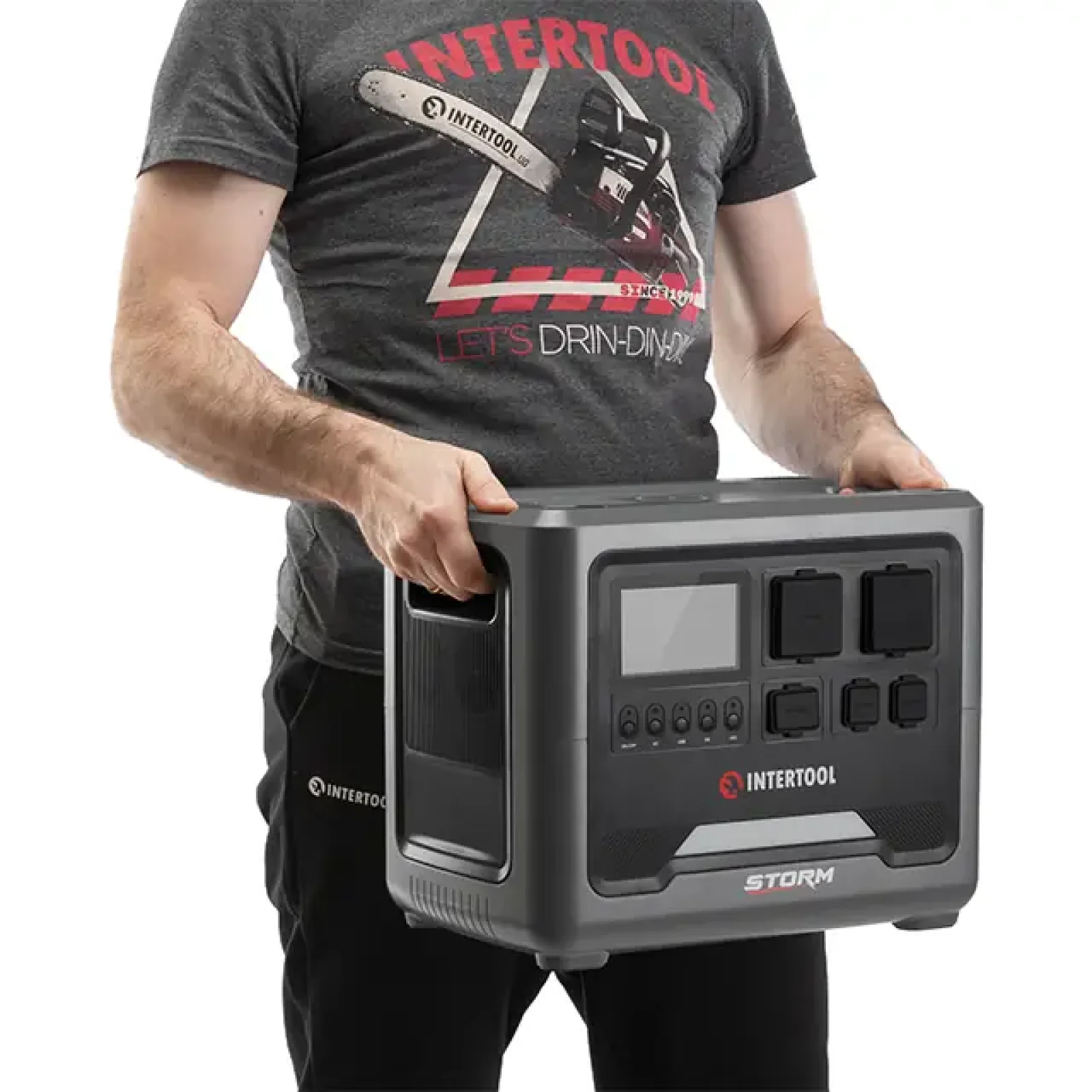 Станція зарядна INTERTOOL 1,8 кВт, 1024 Втг, LiFePO4 (WT-7011) UA