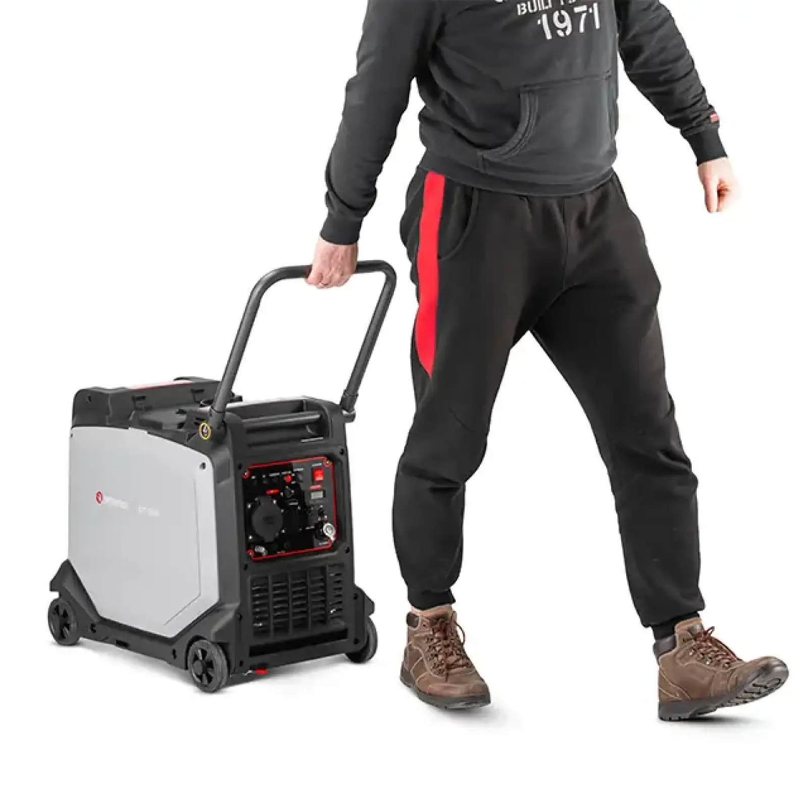 Генератор бензиновий інверторний 5,0/5,5 кВт, 230 В, бак 11 л, електро/ручний старт, мідна обмотка, STORM INTERTOOL (DT-1355) UA