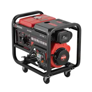 Генератор дизельний 5,0/5,5 кВт, 220 В, 12,5 л, електро/ручний старт, мідна обмотка, STORM INTERTOOL (DT-1250) UA